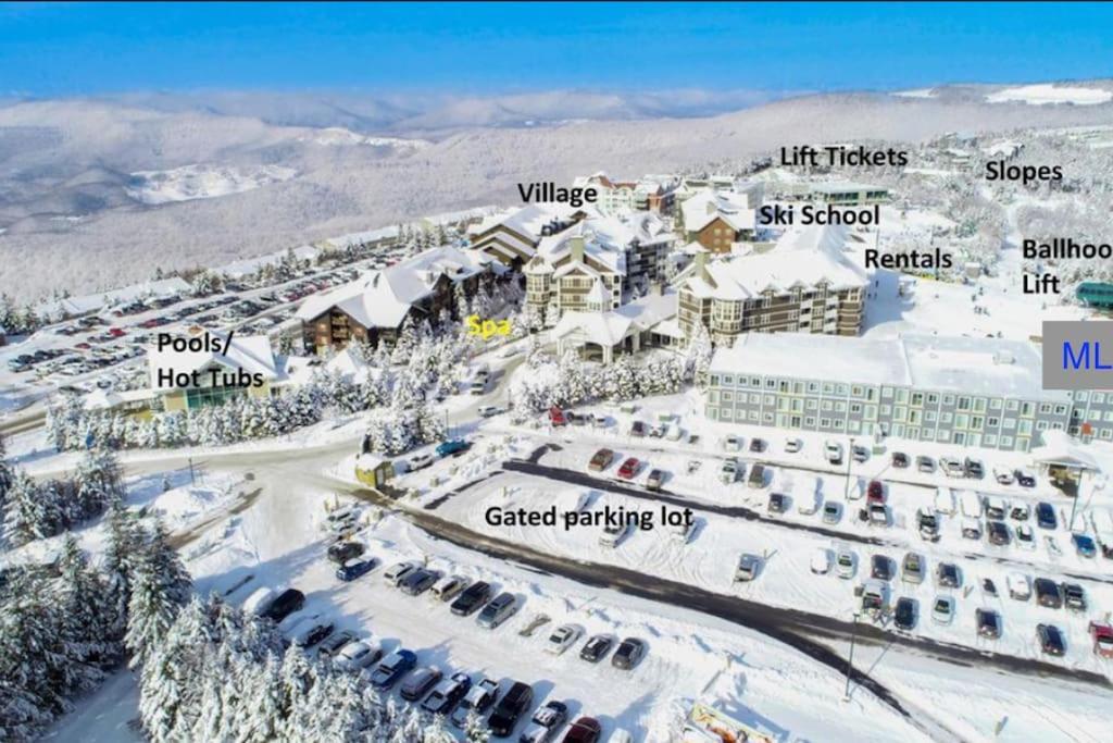 Mountain Lodge Getaway, Ski-In/Ski-Out, Heart Of The Village Snowshoe Extérieur photo